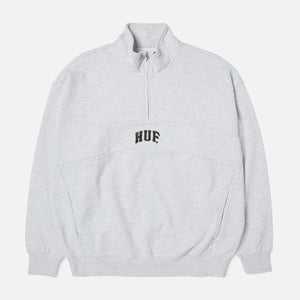 HUF Arch Enzyme 1/4 Zip Fleece - Heather Grey