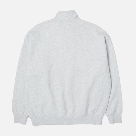 HUF Arch Enzyme 1/4 Zip Fleece - Heather Grey