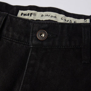 HUF Basic Ass Jeans - Black Tint