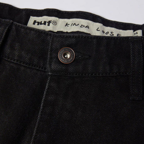 HUF Basic Ass Jeans - Black Tint