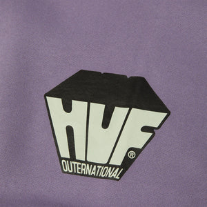 HUF Big Block Crew - Dust Purple