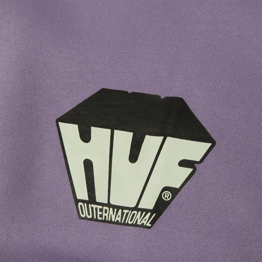 HUF Big Block Crew - Dust Purple