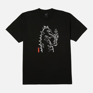 HUF Cash Dragon Tee - Black