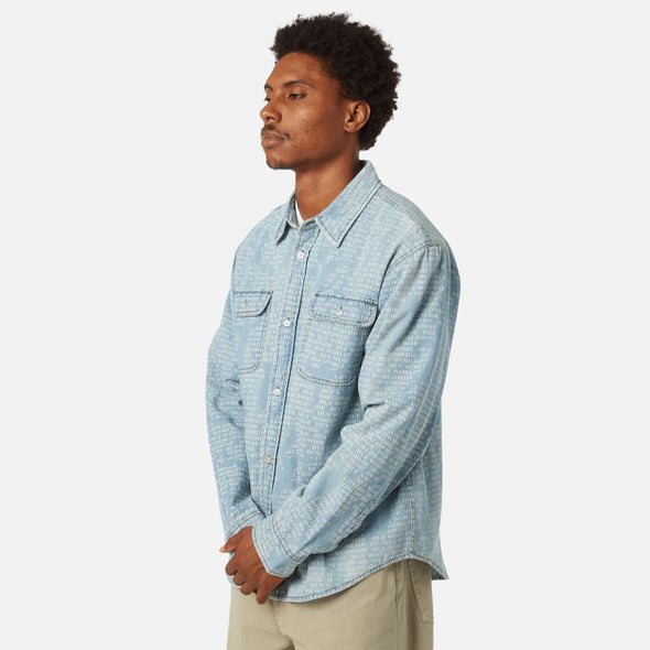 HUF Ceremony Denim Shirt - Indigo