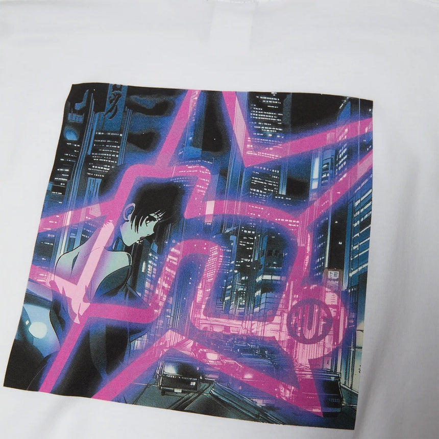 HUF Cyberpunk Tee - White
