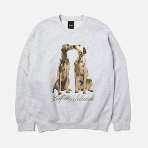 HUF Dogged Crew - Heather Grey