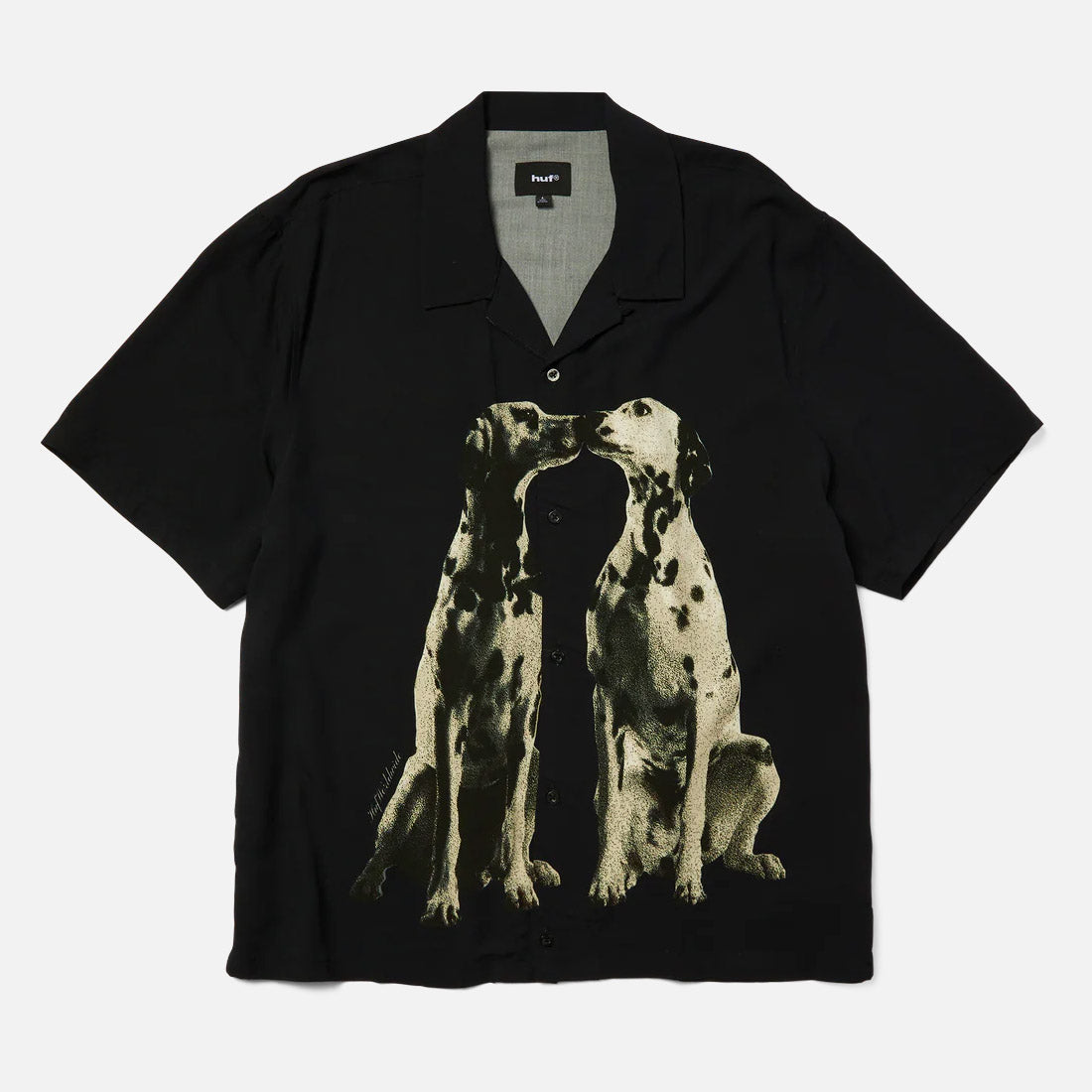 HUF Dogged Resort Shirt- Black