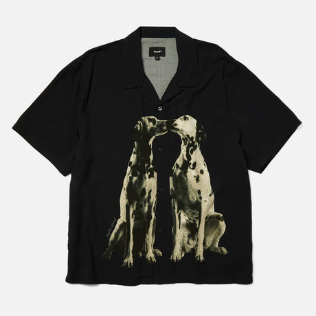 HUF Dogged Resort Shirt- Black