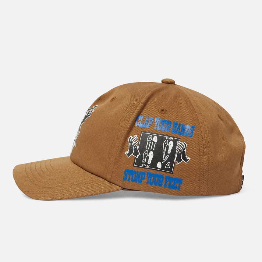 HUF Everybody Get Loose Snapback - Camel