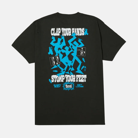 HUF Everybody Get Loose Tee - Vintage Black