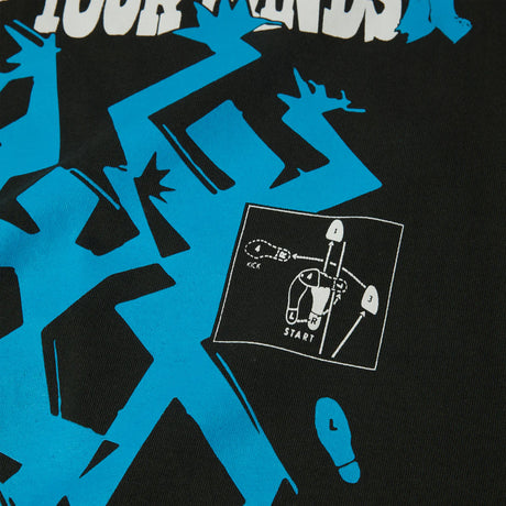 HUF Everybody Get Loose Tee - Vintage Black