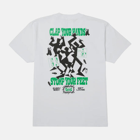 HUF Everybody Get Loose Tee - White