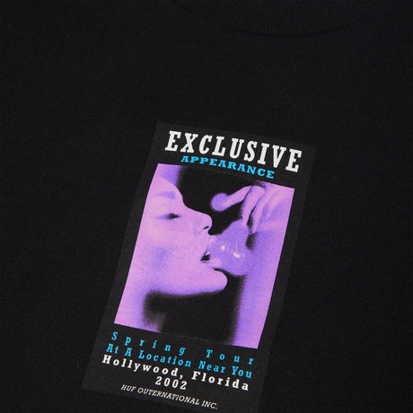 HUF Exclusive Appearance Tee - Black