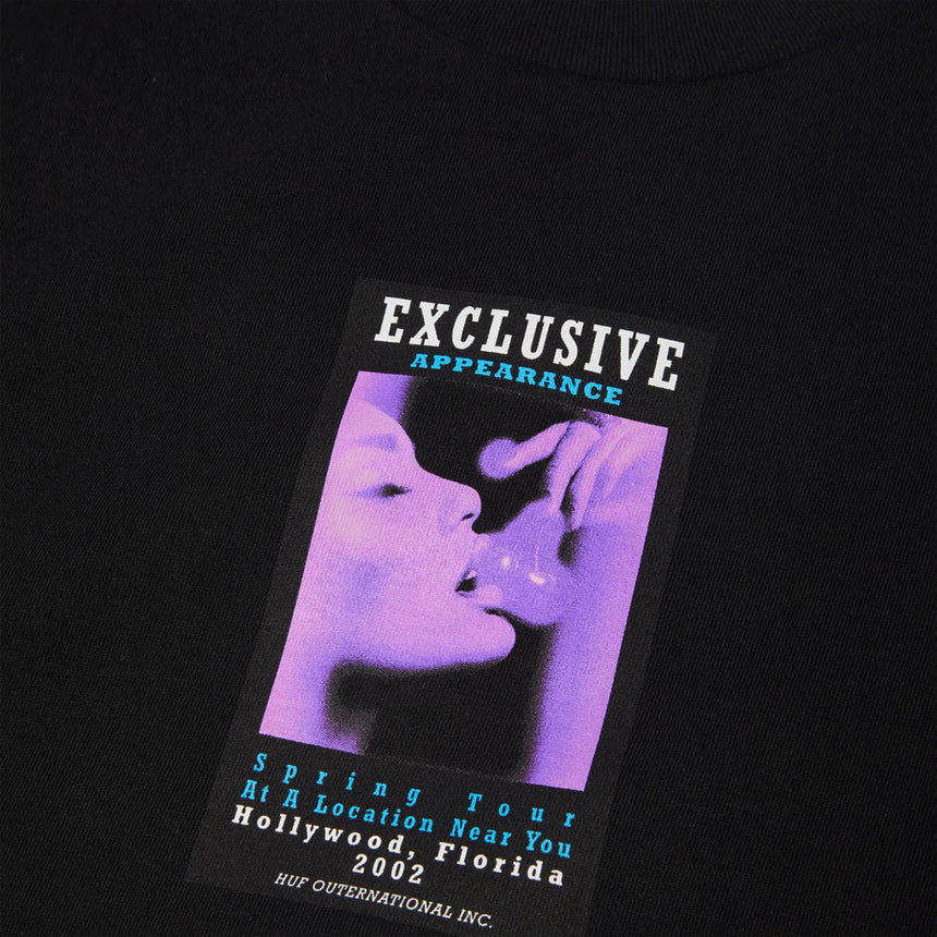 HUF Exclusive Appearance Tee - Black