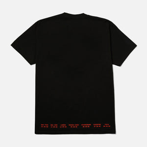HUF Flight Path Tee - Black