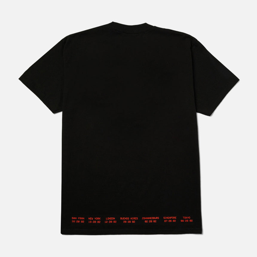 HUF Flight Path Tee - Black