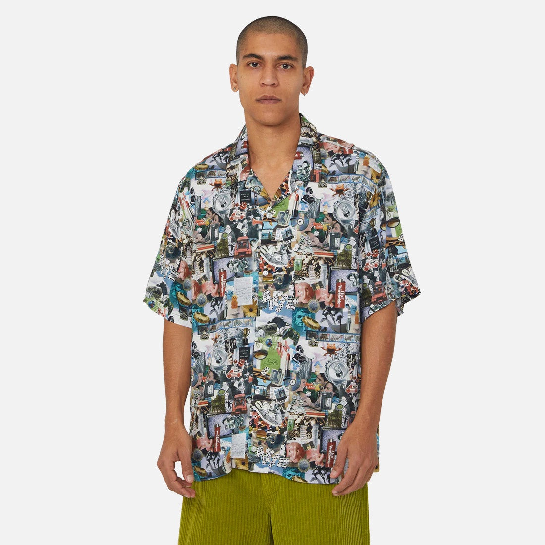 HUF From The Road Short Sleeve Resort Shirt - Multi
