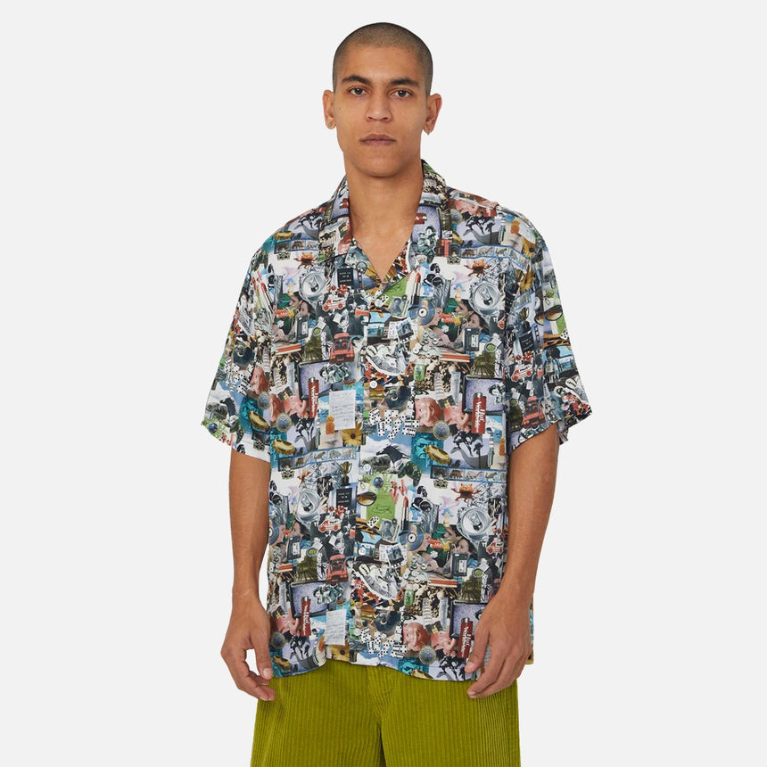 HUF From The Road Short Sleeve Resort Shirt - Multi