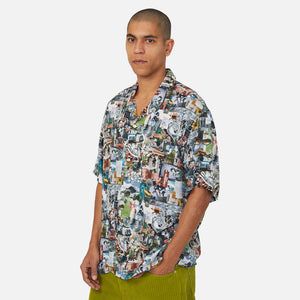 HUF From The Road Short Sleeve Resort Shirt - Multi