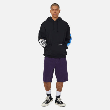 HUF Gimme The Loot Pullover Hood - Black