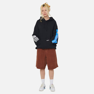 HUF Gimme The Loot Pullover Hood - Black