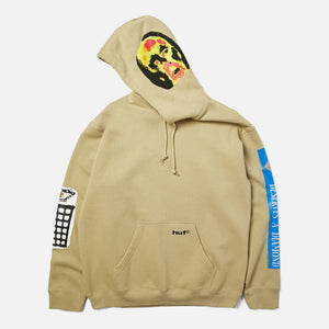 HUF Gimme The Loot Pullover Hood - Sand