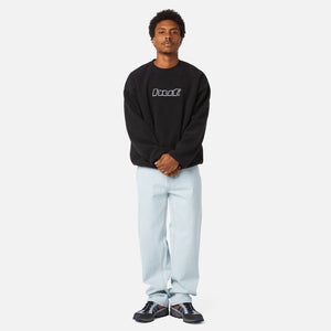 HUF H Dot Polar Fleece Crewneck - Black