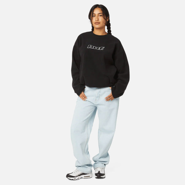 HUF H Dot Polar Fleece Crewneck - Black
