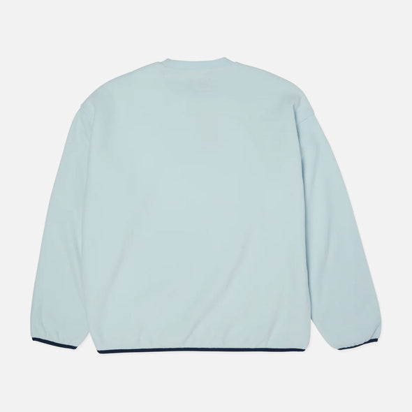 HUF H Dot Polar Fleece Crewneck - Sky