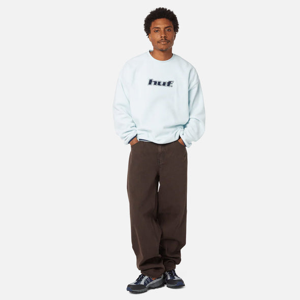 HUF H Dot Polar Fleece Crewneck - Sky