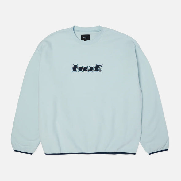 HUF H Dot Polar Fleece Crewneck - Sky