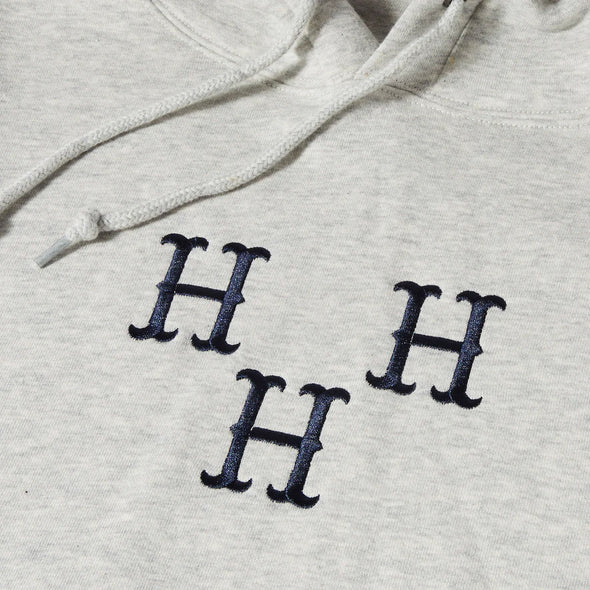 HUF Hat Trick Pullover Hood - Heather Grey