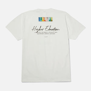 HUF Higher Education Tee - White