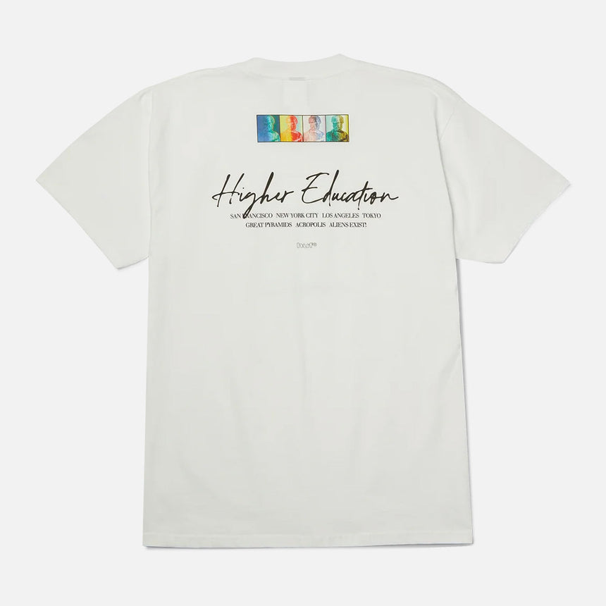 HUF Higher Education Tee - White