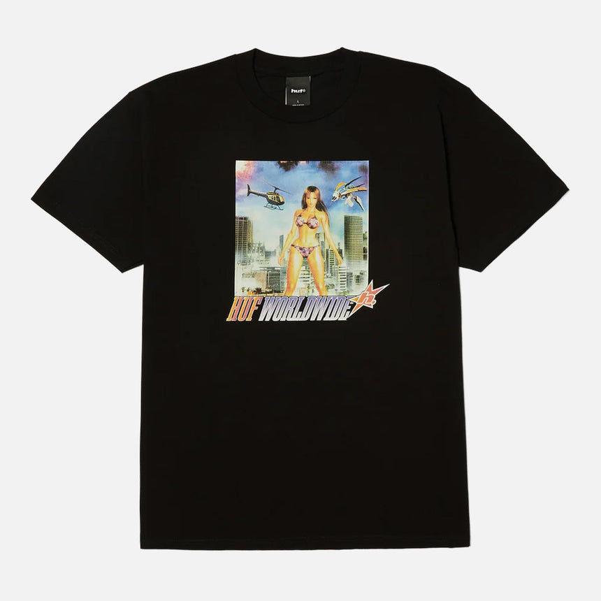 HUF In The Skies Tee - Black
