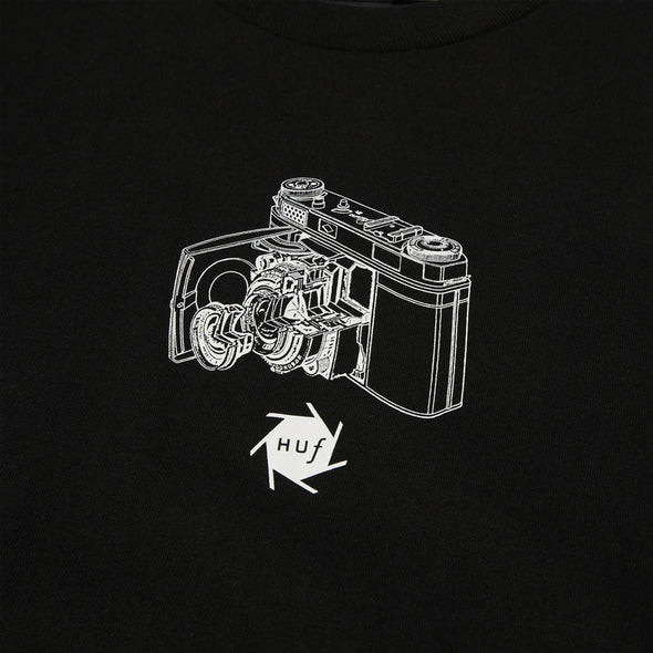 HUF Inner Vision Long Sleeve Tee - Black