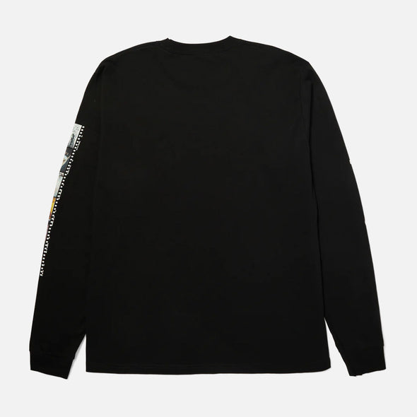 HUF Inner Vision Long Sleeve Tee - Black