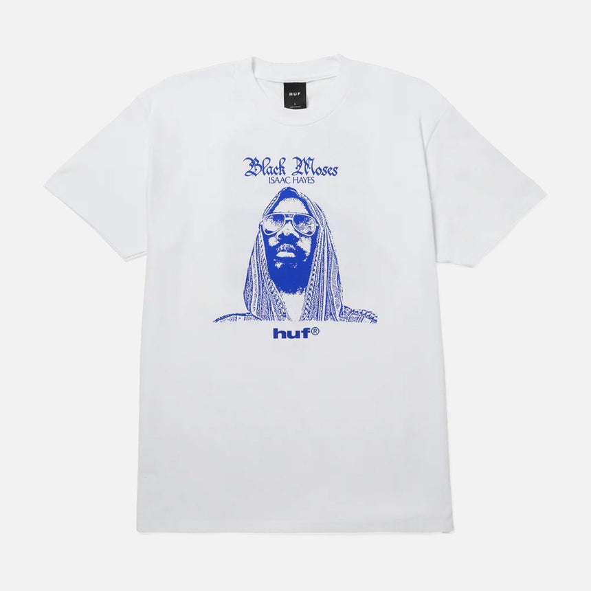 HUF Isaac Hayes Black Moses Heavyweight Tee - White