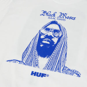 HUF Isaac Hayes Black Moses Heavyweight Tee - White