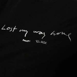 HUF Lost My Way Home Crew - Black