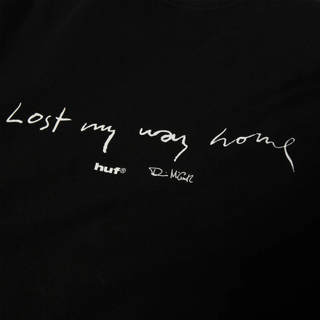 HUF Lost My Way Home Crew - Black