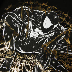HUF X MARVEL Spider-Man Arachknight Full Zip Hood - Black