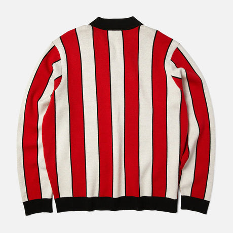 HUF Midfield Jersey Sweater - Red