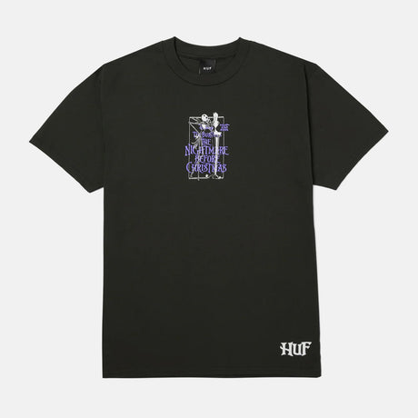HUF Nightmare Before Christmas Tee - Vintage Black