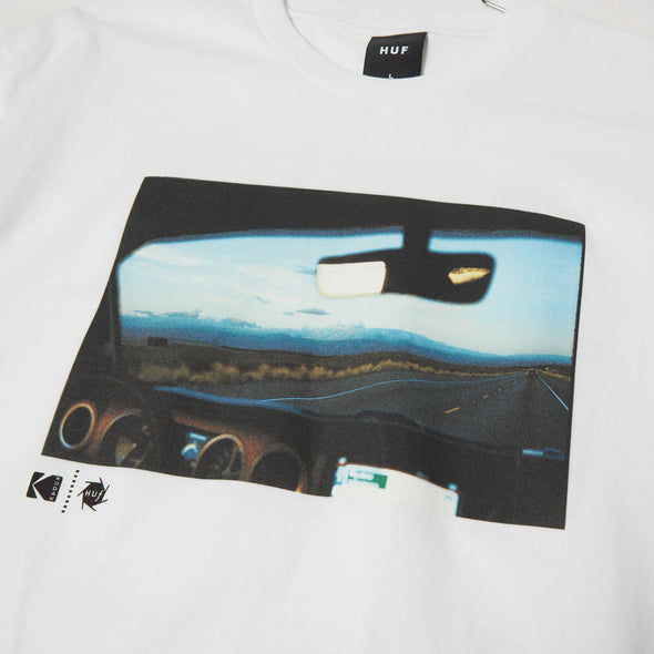 HUF Rear View Tee - White