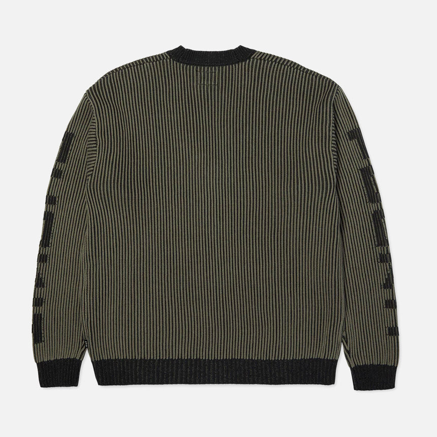 HUF Repeater Cardigan - Asphalt