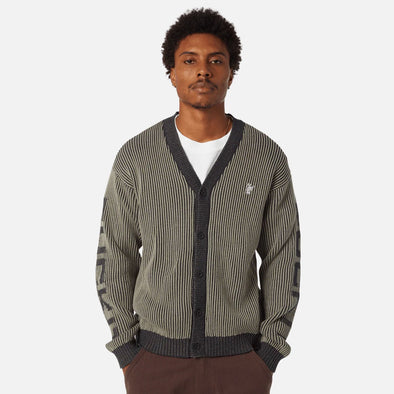 HUF Repeater Cardigan - Asphalt