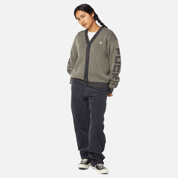 HUF Repeater Cardigan - Asphalt