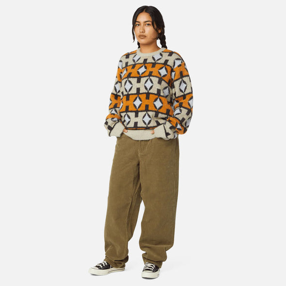 HUF Space Age Crewneck Sweater - Sunset