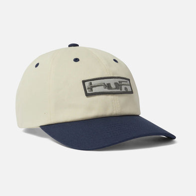 HUF Stretch Logo 6 Panel Cap - Bleach